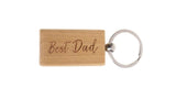 WOODEN KEYRING