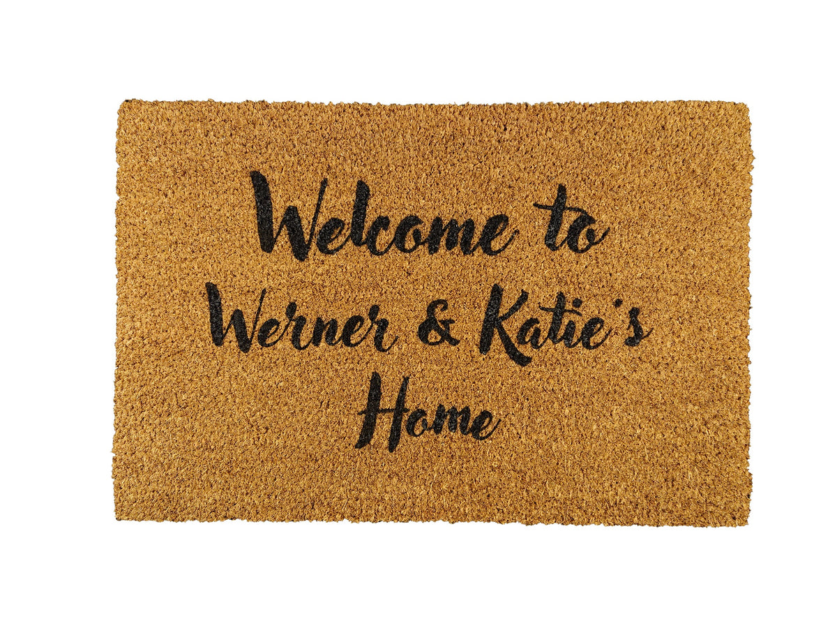 Custom Door Mat Brisbane Laser Cutting Engraving Etching Smart