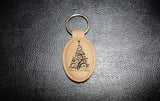 LEATHER KEYRING