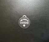 PET TAG (ALUMINIUM) - Laser Cutting Engraving Etching Brisbane
