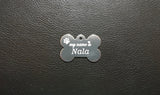 PET TAG (ALUMINIUM) - Laser Cutting Engraving Etching Brisbane