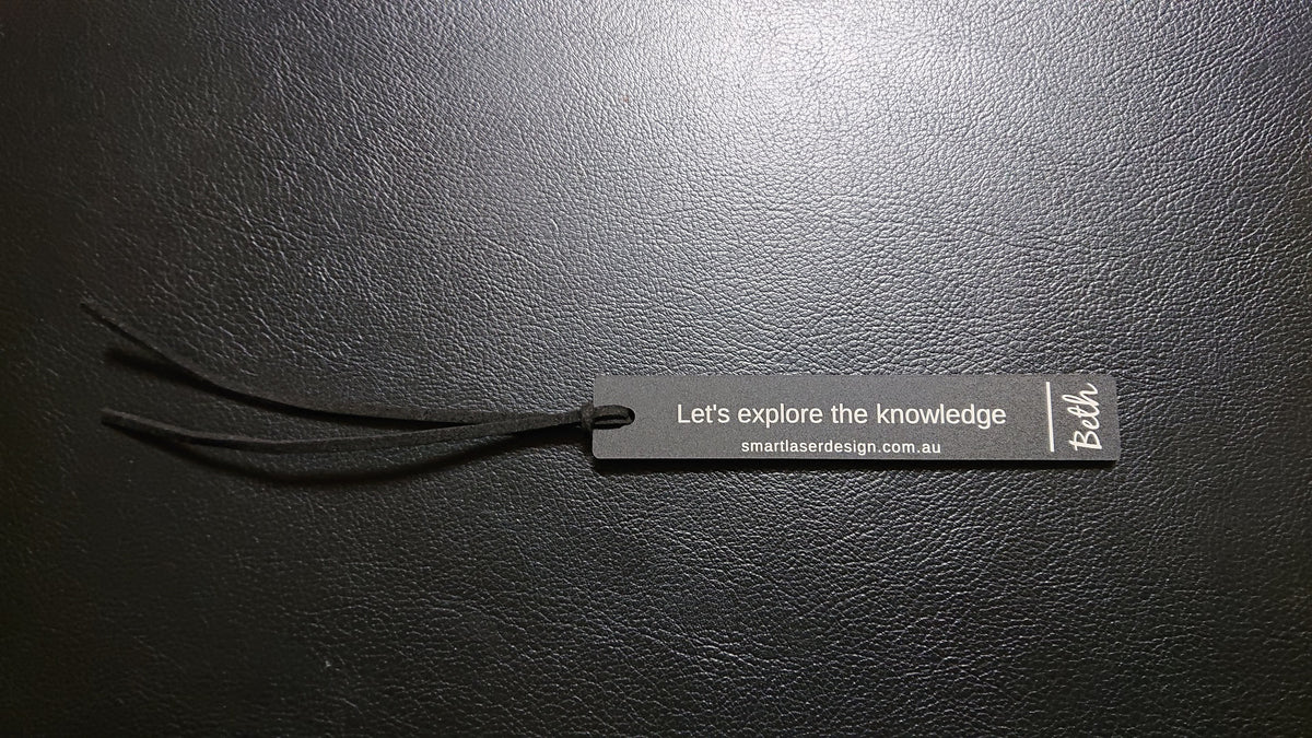 📚Let's explore the knowledge! Custom Bookmark - laser cutting engravin ...