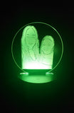 ACRYLIC LED NIGHT LIGHT