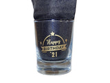 TEXT LOGO GLASS