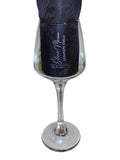 CUSTOM LASER ETCHING WINE GLASS