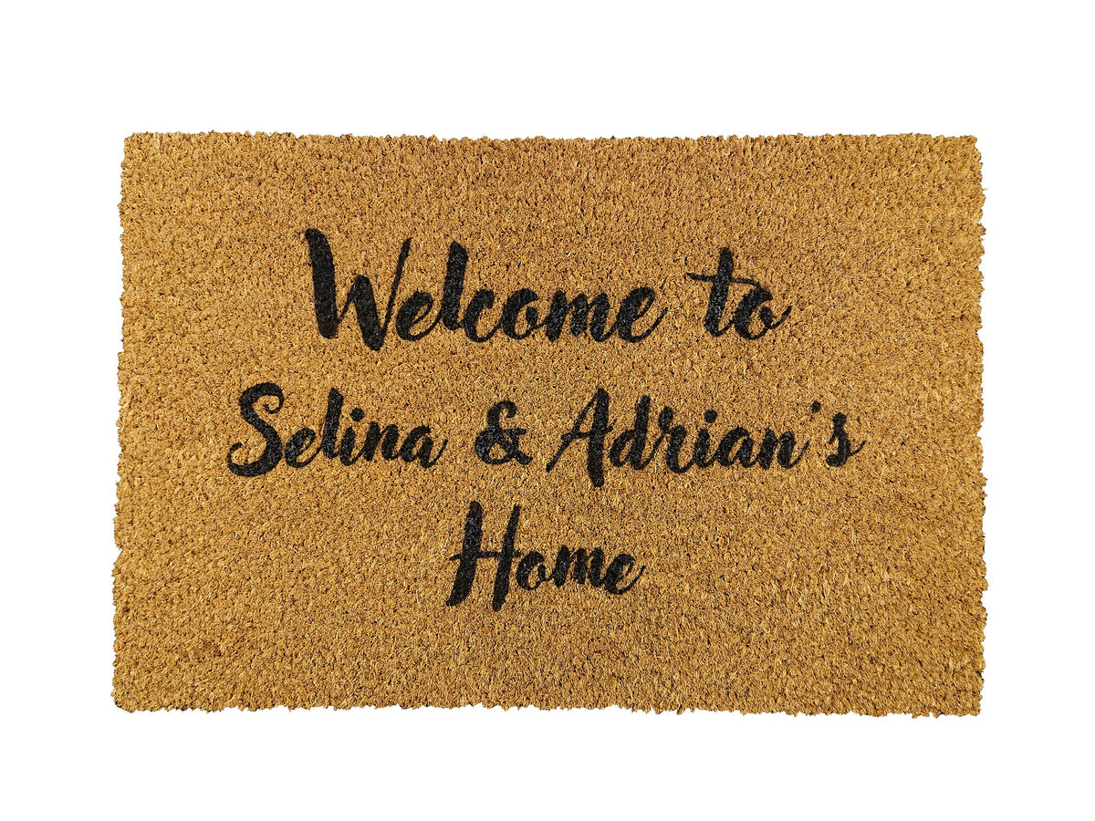 Custom Door Mat Brisbane Laser Cutting Engraving Etching Smart