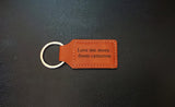 CUSTOM LEATHER KEYRING