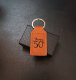 CUSTOM LEATHER KEYRING