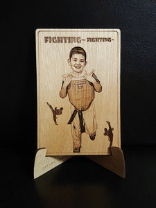 WOODEN PHOTO - Laser Cutting Engraving Etching Brisbane