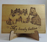 WOODEN PHOTO - Laser Cutting Engraving Etching Brisbane