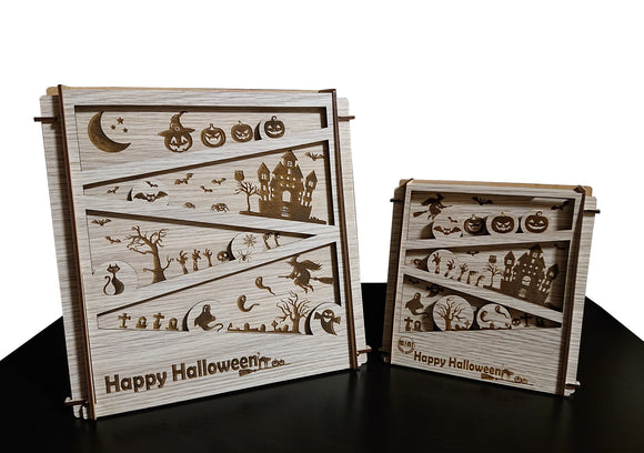 HALLOWEEN COIN (PIGGY) BANK - Laser Cutting Engraving Etching Brisbane