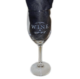 CUSTOM LASER ETCHING WINE GLASS - Laser Cutting Engraving Etching Brisbane