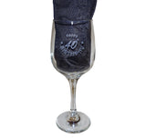 CUSTOM LASER ETCHING WINE GLASS - Laser Cutting Engraving Etching Brisbane