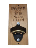 COMPACT WALL MOUNTED BOTTLE OPENER - Laser Cutting Engraving Etching Brisbane