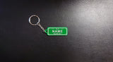 REGO NAME KEYRING - Laser Cutting Engraving Etching Brisbane