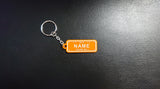 REGO NAME KEYRING - Laser Cutting Engraving Etching Brisbane