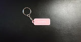 REGO NAME KEYRING - Laser Cutting Engraving Etching Brisbane