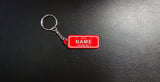 REGO NAME KEYRING - Laser Cutting Engraving Etching Brisbane