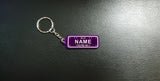 REGO NAME KEYRING - Laser Cutting Engraving Etching Brisbane