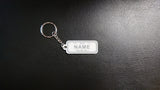 REGO NAME KEYRING - Laser Cutting Engraving Etching Brisbane