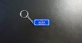 REGO NAME KEYRING - Laser Cutting Engraving Etching Brisbane